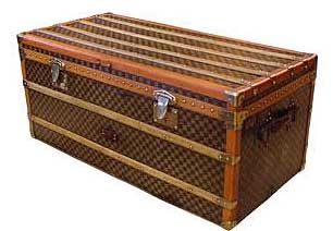 Louis vuitton trunk hi-res stock photography and images - Alamy